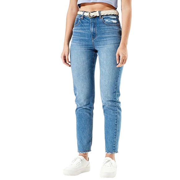 AEO Raw Hem Mom Jean